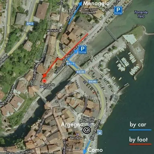 Locanda Posta Argegno Apart Otel